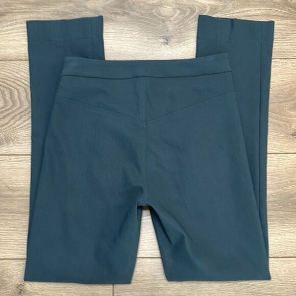 MM Lafluer The Foster Cigarette Lakeside Blue Powerstretch Ankle Pants Size 2 - Picture 3 of 13